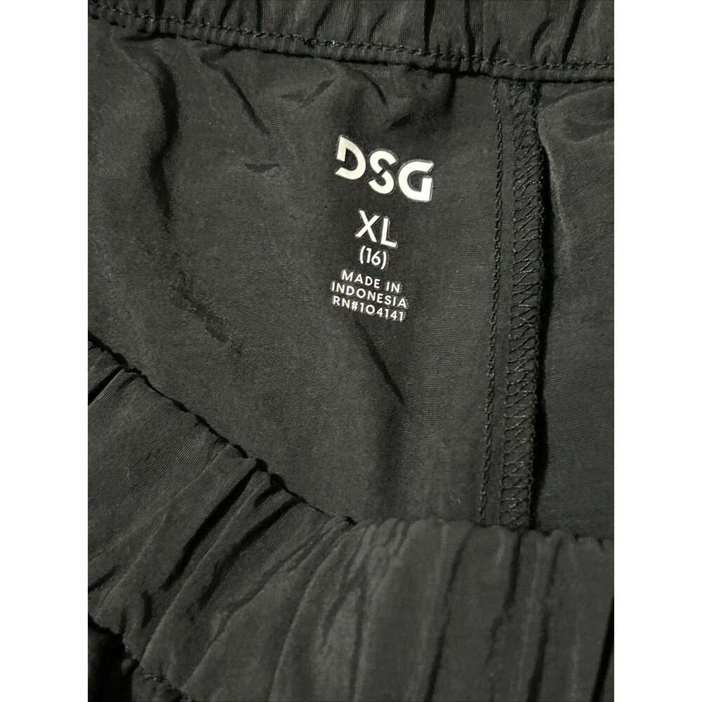 DSG Girls Black Jogger Size XL(16), High-Rise, Relaxed Fit, Full Length, Pockets - Picture 4 of 9